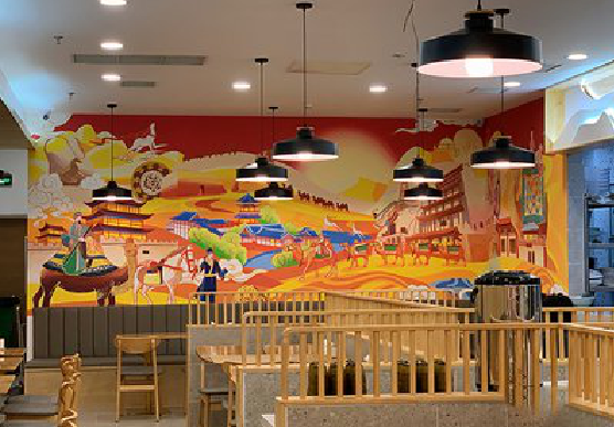 马边彝族自治县商业空间彩绘介绍。