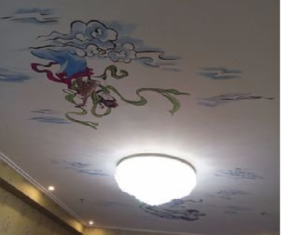 马边彝族自治县如何快速绘制天花板上的手绘墙？